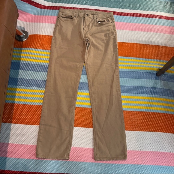 Banana Republic The Traveler Tan Brown Slim-Fit Jeans Men’s Size 36 x 36 - Picture 1 of 3